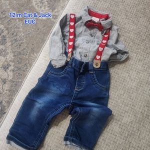 Cat and Jack Valentine's Day outfit